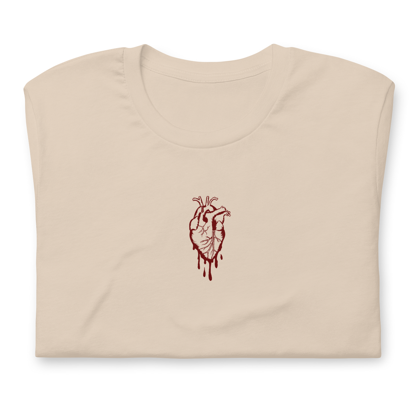 bleeding heart t-shirt (embroidered!)